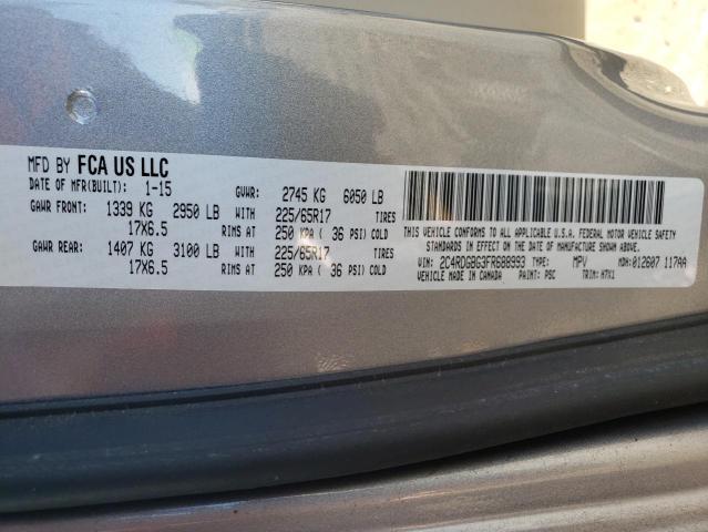 2C4RDGBG3FR688993 Dodge Grand Caravan Se