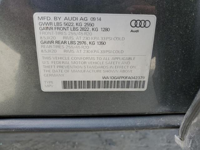 WA1DGAFP0FA042379 2015 AUDI Q5, photo no. 13