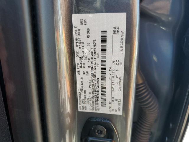 2021 FORD F150 SUPER - 1FTFW1E85MFA37979