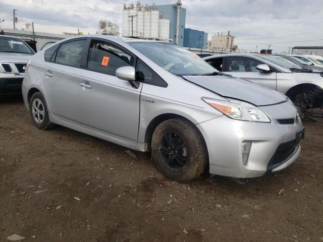  TOYOTA PRIUS 2015 Сріблястий