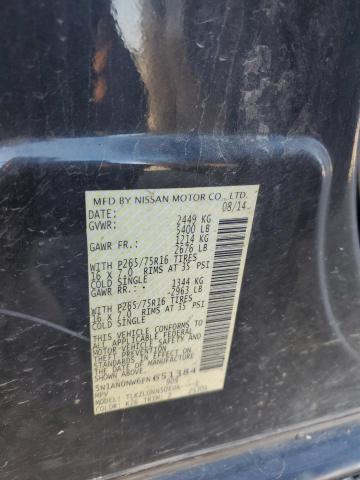 5N1AN0NW6FN651384 Nissan XTERRA X