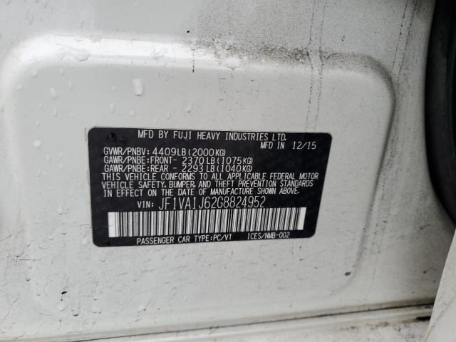 JF1VA1J62G8824952 Subaru Wrx Limited