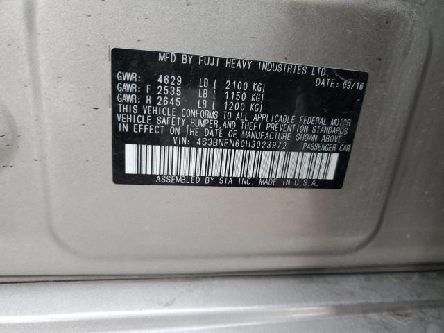 4S3BNEN60H3023972 Subaru Legacy 3.6r Limited