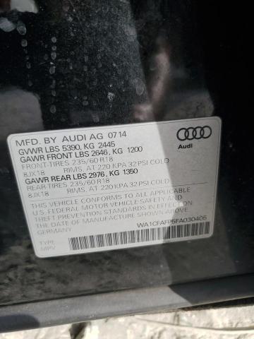 WA1CFAFP5FA030405 Audi Q5 PREMIUM