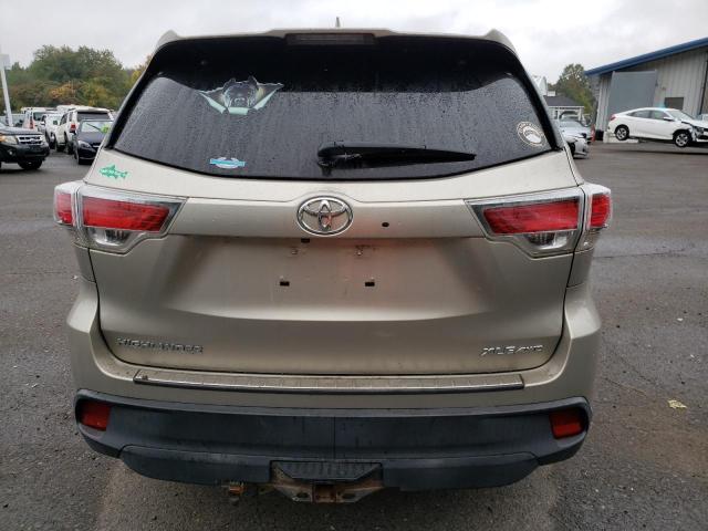 VIN 5TDJKRFH8ES064405 2014 Toyota Highlander, Xle no.6