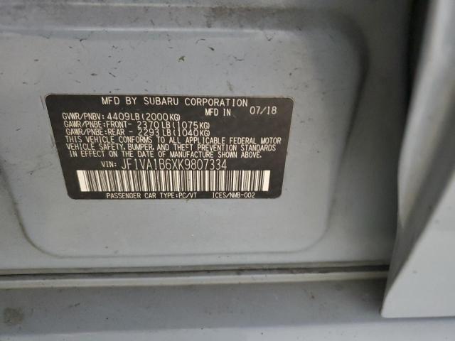 JF1VA1B6XK9807334 Subaru Wrx Premium