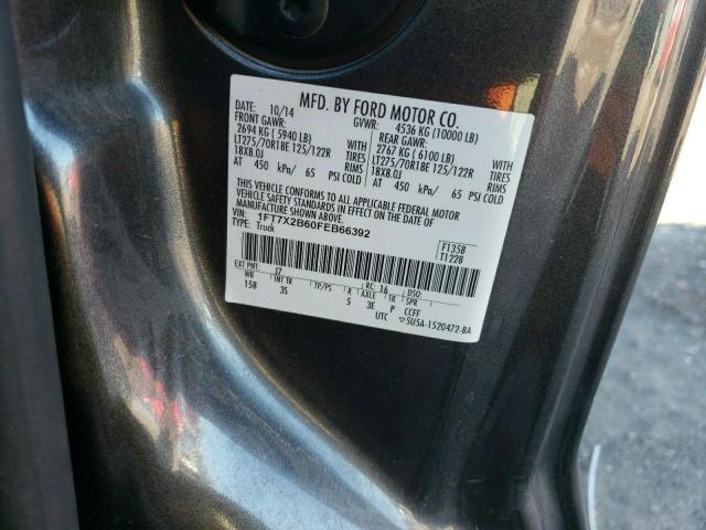 1FT7X2B60FEB66392 Ford F250 Super Duty