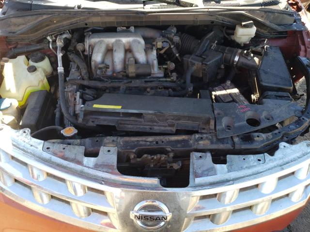 2004 Nissan Murano Sl VIN: JN8AZ08W44W335868 Lot: 71839963