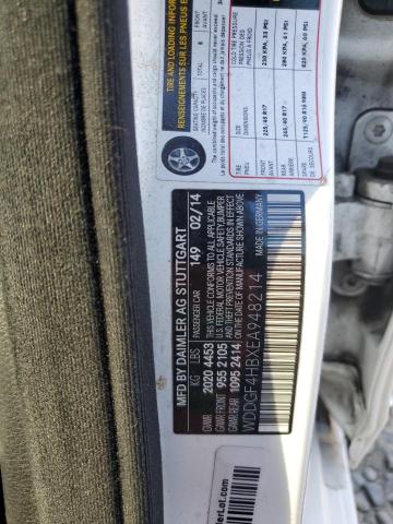 WDDGF4HBXEA948214 Mercedes-Benz C 250