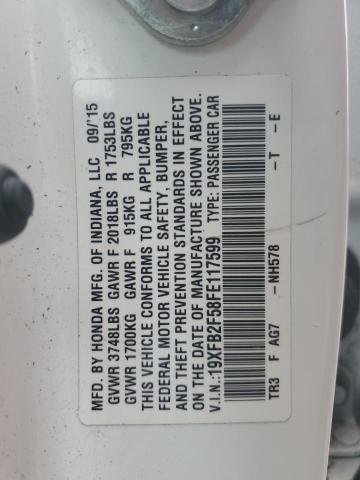 19XFB2F58FE117599 Honda Civic Lx