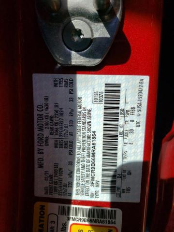 3FMCR9B66MRA61864 Ford Bronco Sport Big Bend