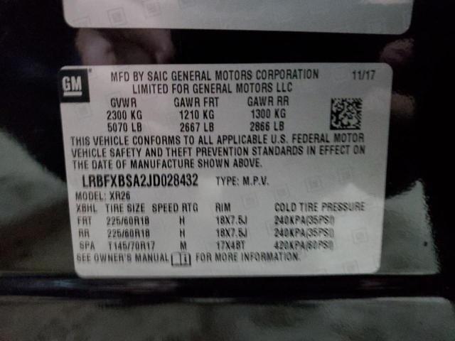 LRBFXBSA2JD028432 Buick Envision Preferred