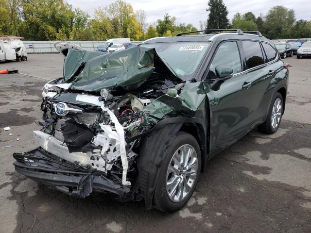 VIN 5TDXBRCH0PS572336 2023 Toyota Highlander, Hybri... no.1