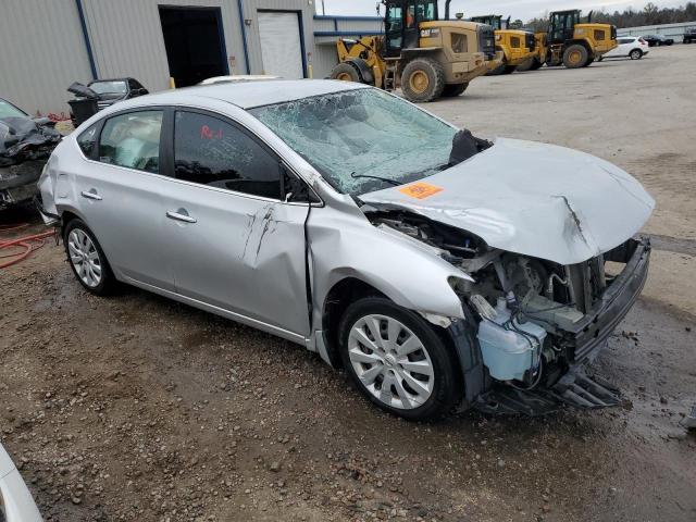  NISSAN SENTRA 2015 Сріблястий
