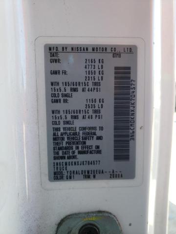 3N6CM0KNXJK704577 Nissan NV200 2.5S