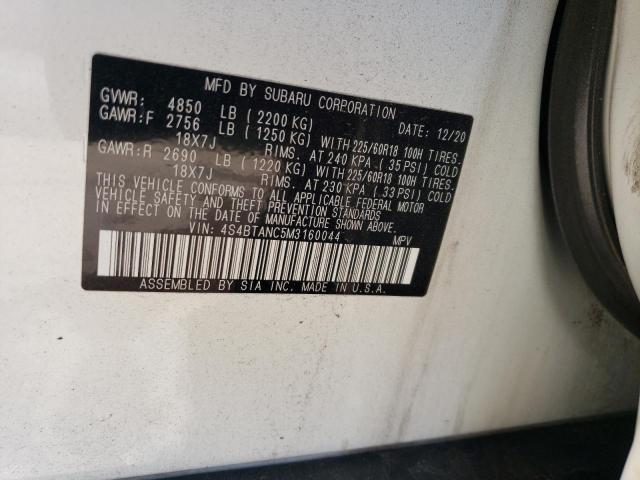 4S4BTANC5M3160044 Subaru Outback Limited