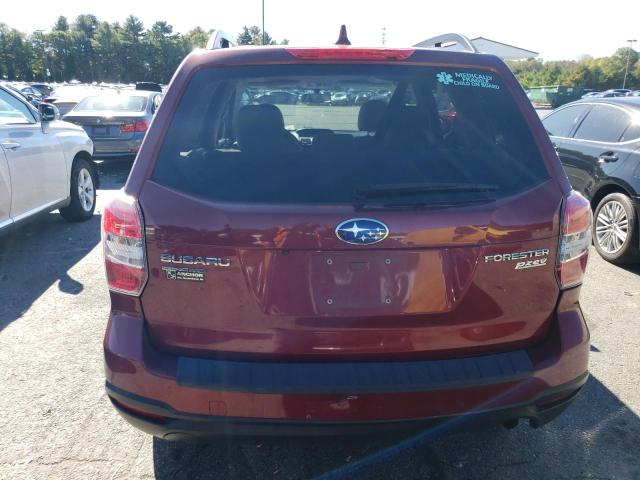  SUBARU FORESTER 2016 Червоний