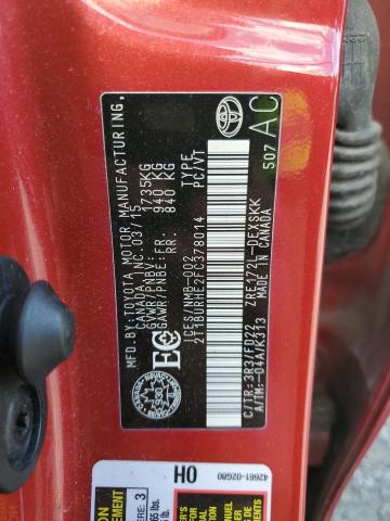 2015 TOYOTA COROLLA L - 2T1BURHE2FC378014