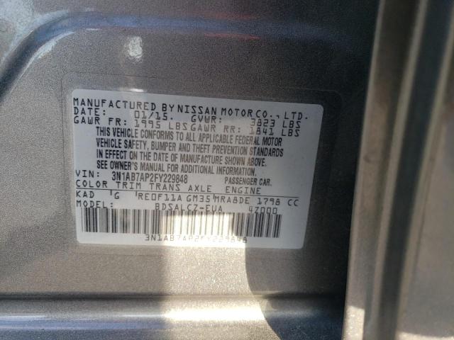 3N1AB7AP2FY229848 Nissan SENTRA S