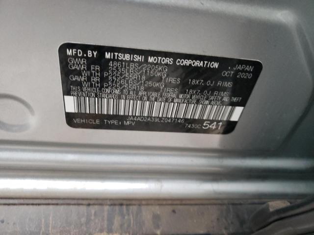 JA4AD2A39LZ047146 Mitsubishi Outlander Es