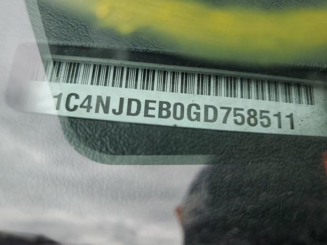 1C4NJDEB0GD758511 Jeep Compass Latitude