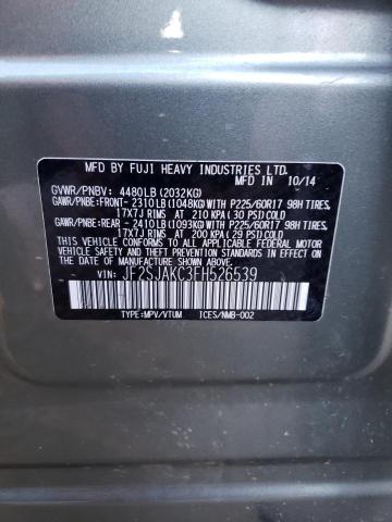JF2SJAKC3FH526539 Subaru Forester 2.5i Limited