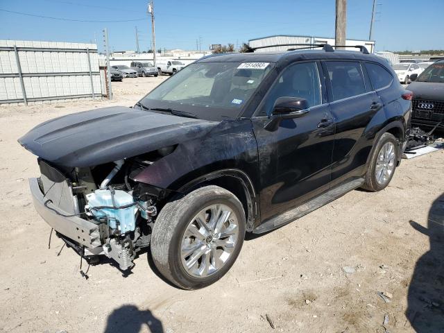 VIN 5TDYZRAH0NS107104 2022 Toyota Highlander, Limited no.1