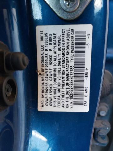 19XFB2F88EE072785 Honda CIVIC EX