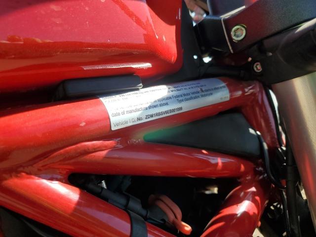 2014 DUCATI MONSTER 12 - ZDM1RBSV6EB001099