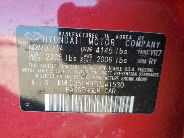 2015 HYUNDAI ELANTRA GT - KMHD35LH9FU241530
