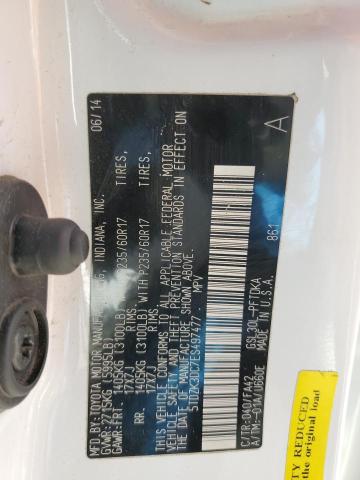 5TDZK3DC7ES497477 Toyota SIENNA