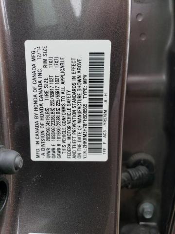 2HKRM3H78FH508565 Honda CR-V EXL