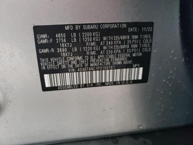 4S4BTANC1P3150101 Subaru Outback Limited