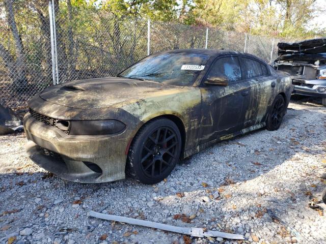 Lot #2411693223 2019 DODGE CHARGER SC salvage car