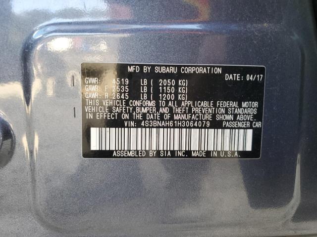 4S3BNAH61H3064079 Subaru Legacy 2.5i Premium