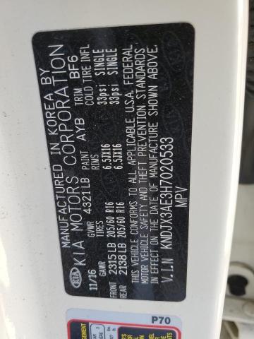KNDJX3AE3H7020533 KIA Soul Ev +