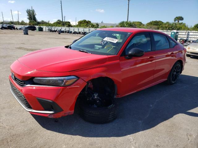 2023 Honda Civic Sport For Sale Fl Miami Central Mon Mar 11 2024 Used And Repairable 7096