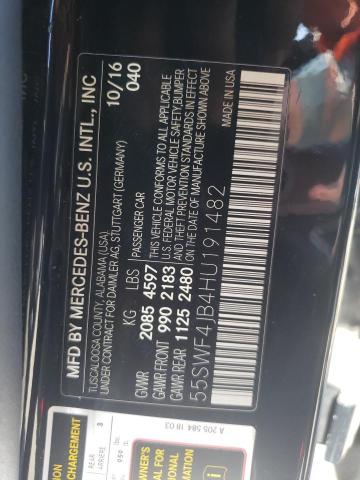 55SWF4JB4HU191482 Mercedes-Benz C 300