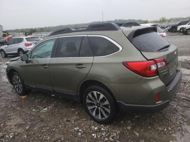  SUBARU OUTBACK 2016 Зелений