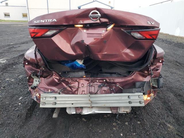  NISSAN SENTRA 2020 Бургунді