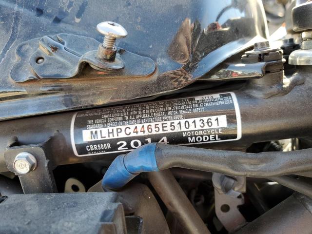 2014 HONDA CBR500 R MLHPC4465E5101361