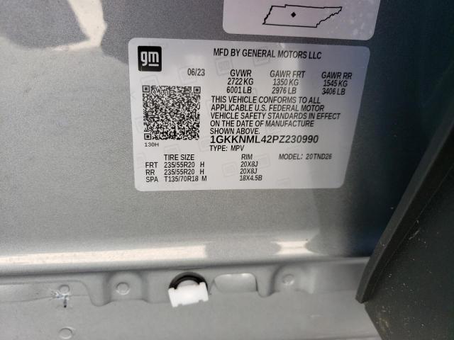 2023 GMC ACADIA 1GKKNML42PZ230990