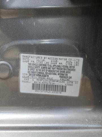 2019 NISSAN VERSA S - 3N1CN7AP6KL833278