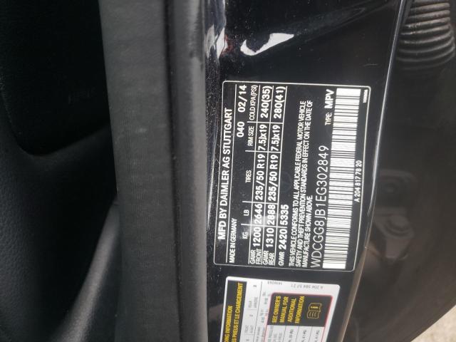 WDCGG8JB1EG302849 Mercedes-Benz Glk 350 4matic