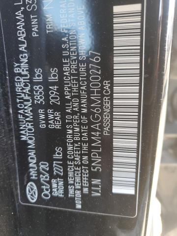 5NPLM4AG6MH002767 | 2021 HYUNDAI ELANTRA SE