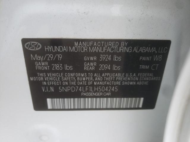 2020 HYUNDAI ELANTRA SE - 5NPD74LF1LH504245