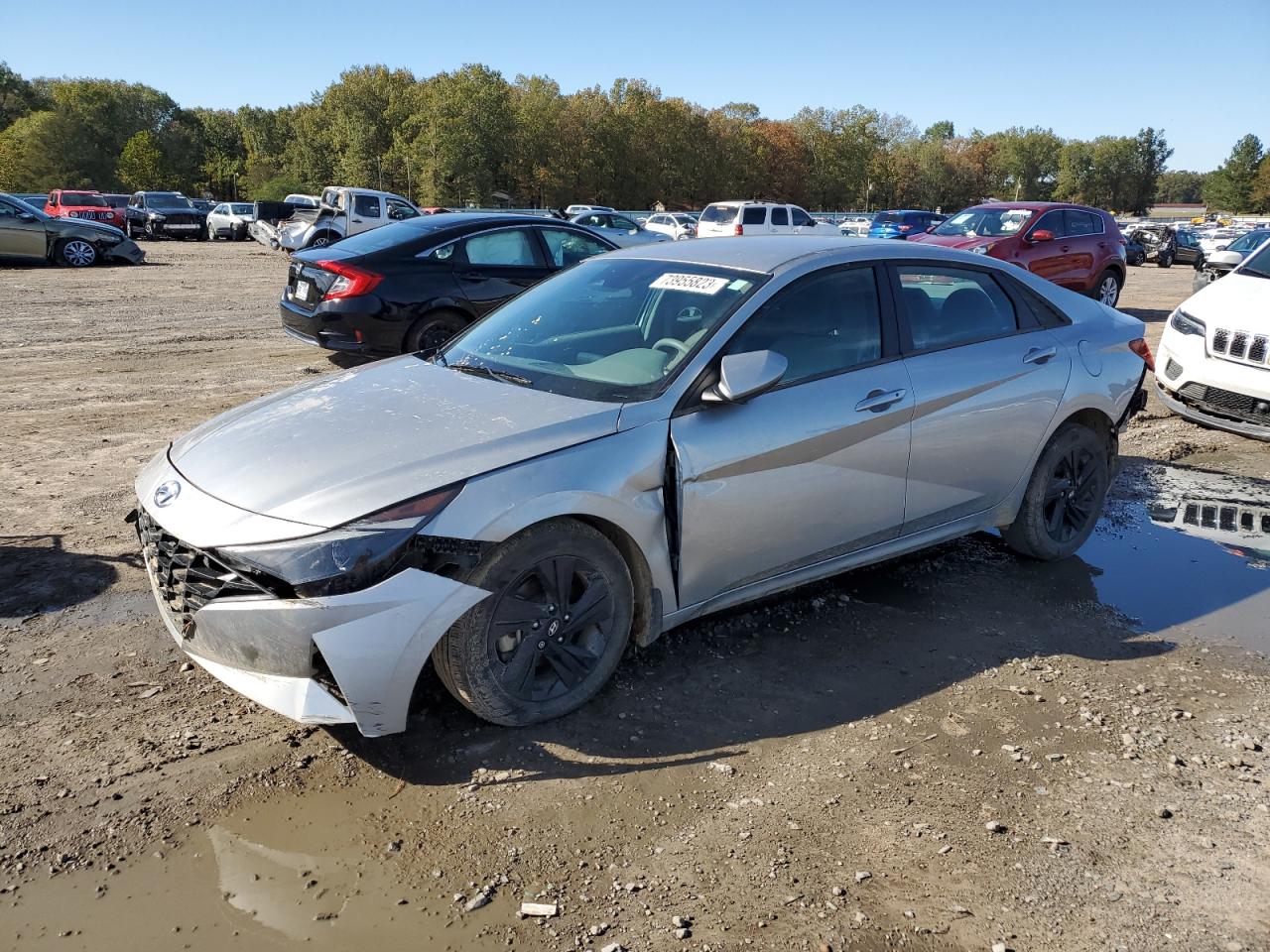 Lot #2888512149 2022 HYUNDAI ELANTRA SE