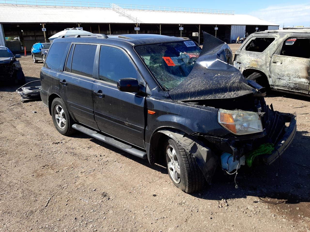 2hkyf18536h503900 2HKYF18536H503900 2006 Honda Pilot Ex