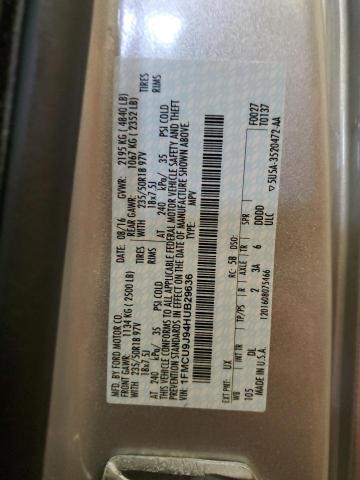 1FMCU9J94HUB29636 Ford Escape Titanium