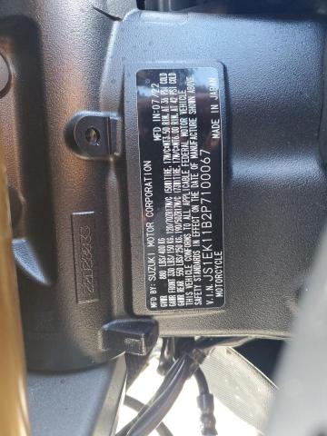 2023 SUZUKI GSX-S1000 JS1EK11B2P7100067
